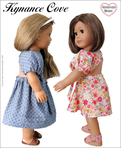 Genniewren 18 Inch Modern Kynance Cove Dress 18" Doll Clothes Pixie Faire