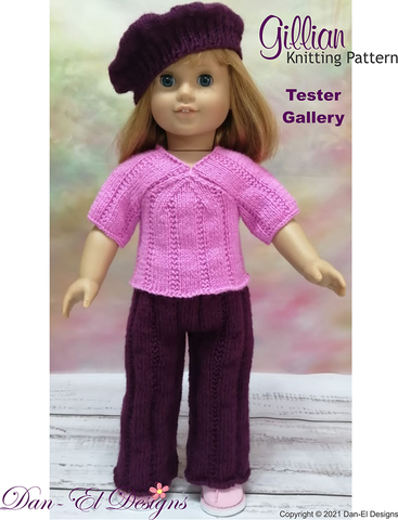 Free knitting patterns for 18 inch dolls sales