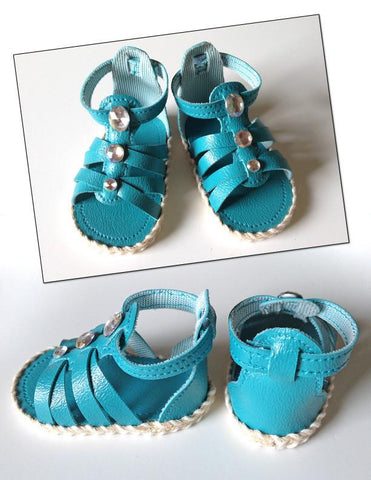 Miche Designs Shoes Gladiator Sandals 18" Doll Shoes Pixie Faire