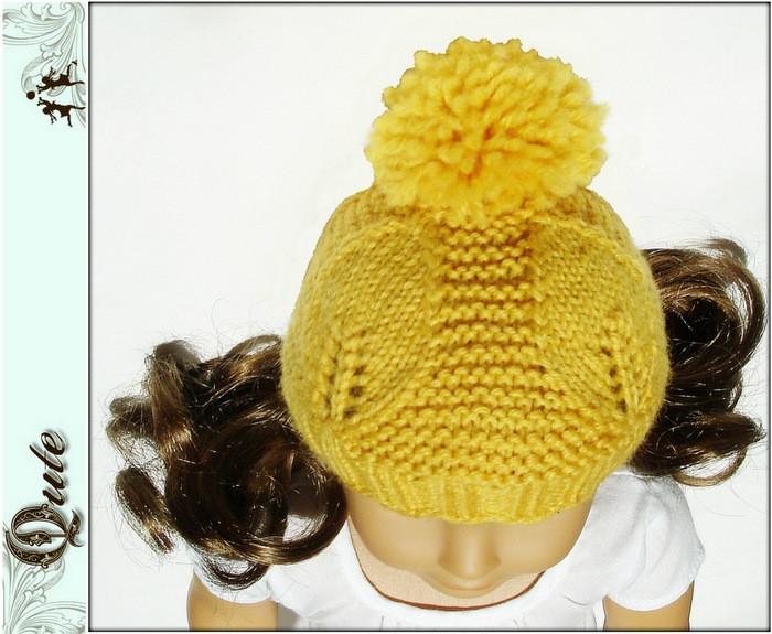 Qute Knitting Goldie Hat Knitting Pattern Pixie Faire