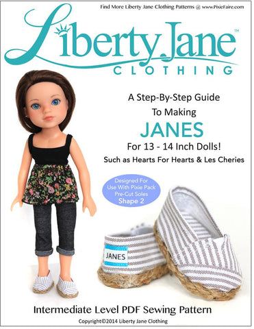 Liberty Jane H4H/Les Cheries JANES for Les Cheries and Hearts for Hearts Dolls Pixie Faire