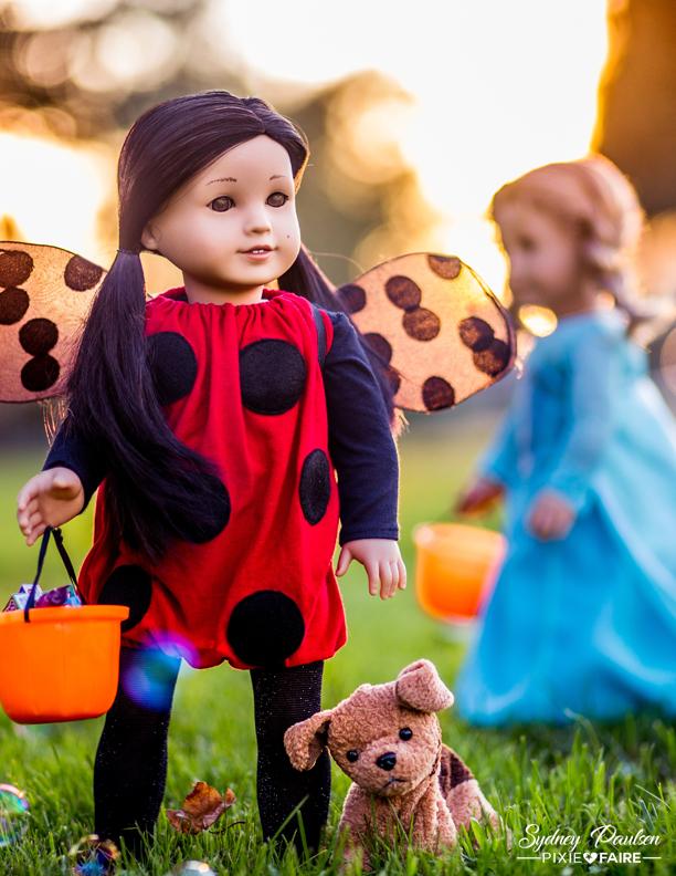 Liberty Jane 18 Inch Modern Halloween Costumes 15-18 inch Doll Clothes Pattern Pixie Faire