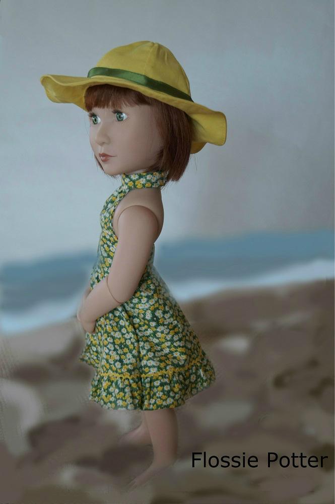 Flossie Potter A Girl For All Time Halter Ego Dress For A Girl For All Time Dolls Pixie Faire