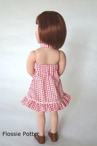 Flossie Potter A Girl For All Time Halter Ego Dress For A Girl For All Time Dolls Pixie Faire