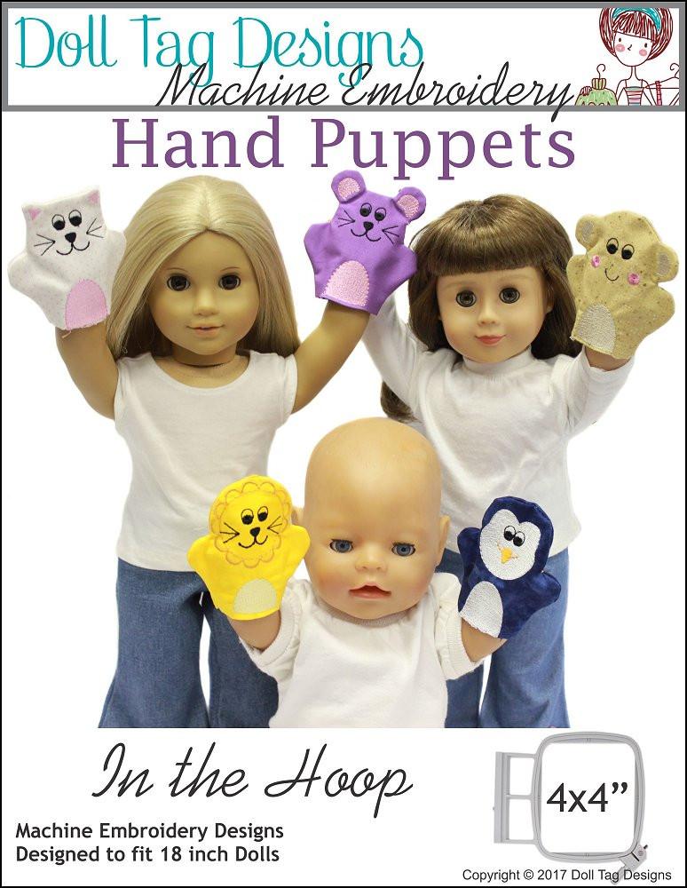 Doll Tag Clothing Machine Embroidery Design Hand Puppets for Dolls Machine Embroidery Designs Pixie Faire