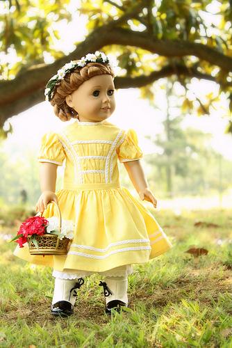 Heritage Doll Fashions 18 Inch Historical 1864 School Dress 18" Doll Clothes Pattern Pixie Faire