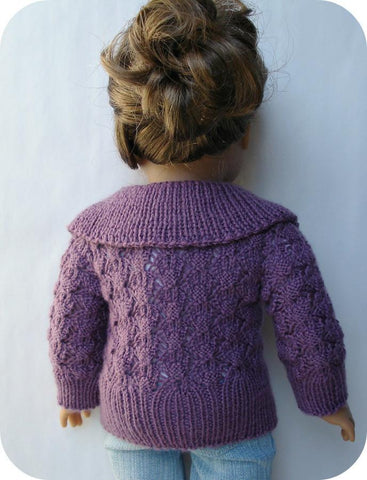 Qute Knitting Helena Lace Cardigan Knitting Pattern Pixie Faire