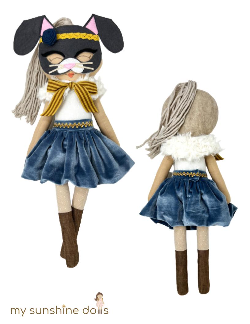 Hippity Hop! Dress Up Doll 23 inch Cloth Doll Pattern Bundle Options Hippity Hop! Dress Up Doll 23 inch Cloth Doll Pattern Bundle Options