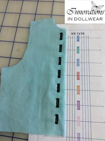 Innovations in Dollwear Machine Embroidery Design Beautiful Buttonholes! Small Buttonholes Machine Embroidery Design Pixie Faire