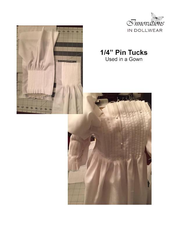 Innovations in Dollwear Machine Embroidery Design Perfect Pintucks Machine Embroidery Design Pixie Faire