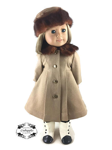 Crabapples 18 Inch Modern Classic Hats 18" Doll Clothes Pattern Pixie Faire