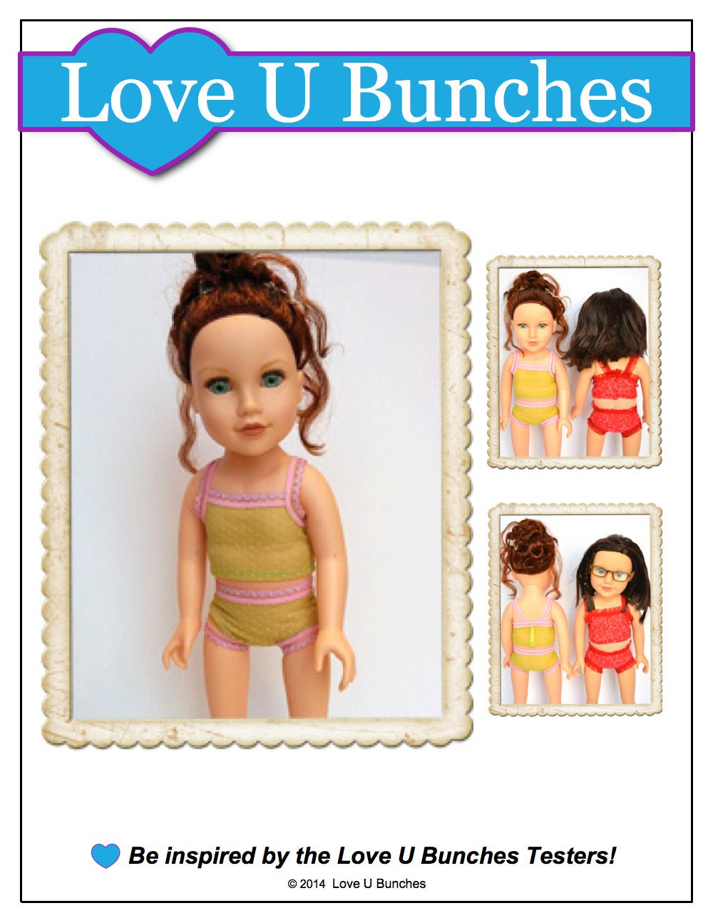 Love U Bunches Journey Girl Dainty Things Pattern For Journey Girls Dolls Pixie Faire