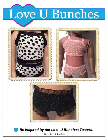 Love U Bunches Journey Girl Dainty Things Pattern For Journey Girls Dolls Pixie Faire