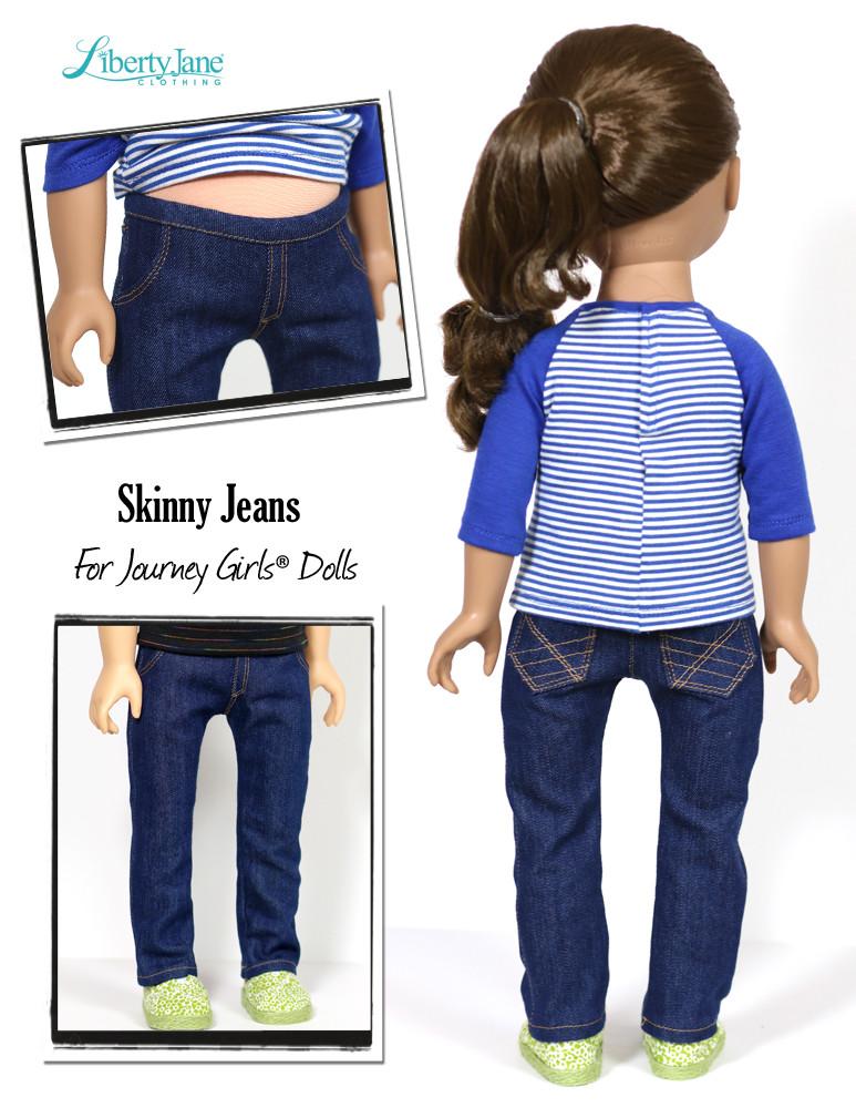 Liberty Jane Journey Girl Jeans Bundle for Journey Girls Dolls Pixie Faire