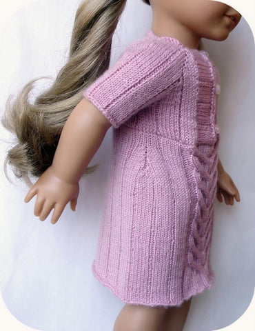 Qute Knitting Jane Dress Knitting Pattern Pixie Faire