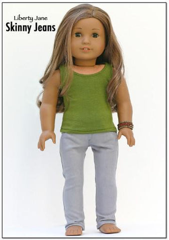 Liberty Jane 18 Inch Modern Jeans Bundle 18" Doll Clothes Pattern Pixie Faire