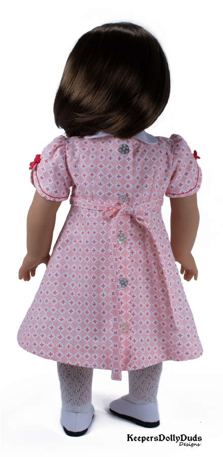 Keepers Dolly Duds Designs 18 Inch Historical 1930s Frock 18" Doll Clothes Pattern Pixie Faire