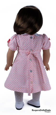Keepers Dolly Duds Designs 18 Inch Historical 1930s Frock 18" Doll Clothes Pattern Pixie Faire