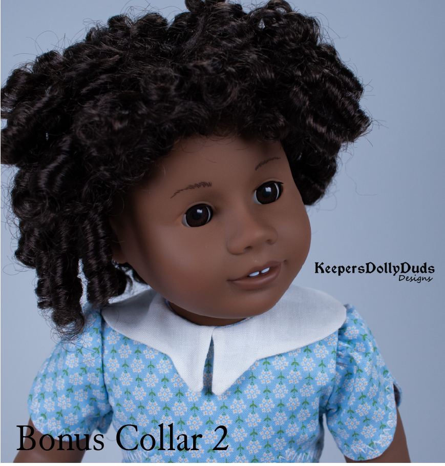 Keepers Dolly Duds Designs 18 Inch Historical 1930s Frock 18" Doll Clothes Pattern Pixie Faire