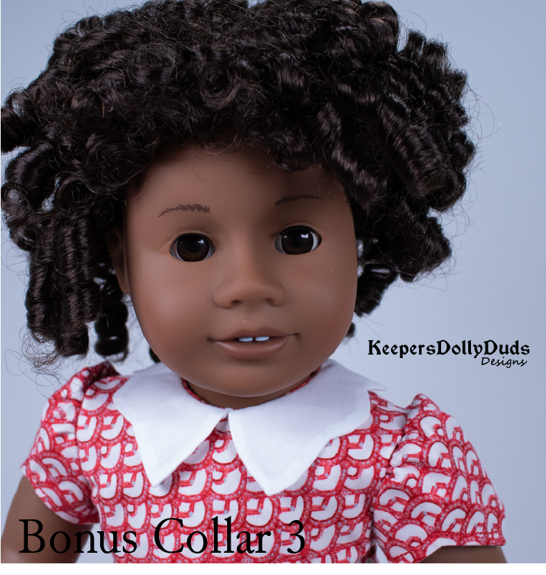 Keepers Dolly Duds Designs 18 Inch Historical 1930s Frock 18" Doll Clothes Pattern Pixie Faire