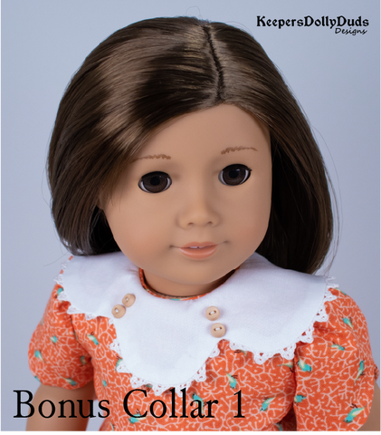 Keepers Dolly Duds Designs 18 Inch Historical 1930s Frock 18" Doll Clothes Pattern Pixie Faire