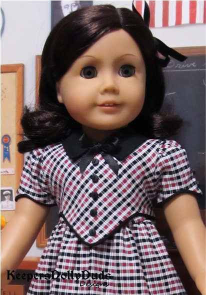 Keepers Dolly Duds Designs 18 Inch Historical 1930s Frock 18" Doll Clothes Pattern Pixie Faire
