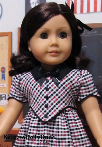 Keepers Dolly Duds Designs 18 Inch Historical 1930s Frock 18" Doll Clothes Pattern Pixie Faire