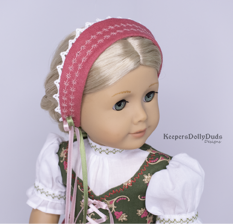 Keepers Dolly Duds Designs 18 Inch Historical Spring Dirndl 18" Doll Clothes Pattern Pixie Faire