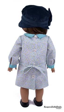 Keepers Dolly Duds Designs 18 Inch Historical Downtown 1920s Dress and Hat 18" Doll Clothes Pattern Pixie Faire