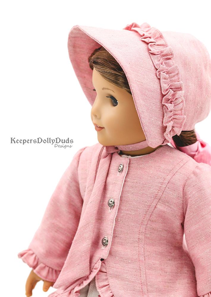 Keepers Dolly Duds Designs 18 Inch Historical Sunday Stroll 18" Doll Clothes Pattern Pixie Faire