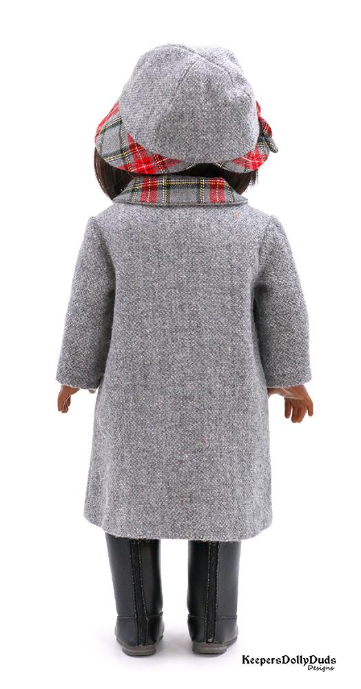 Keepers Dolly Duds Designs 18 Inch Historical Balmoral Holiday 18" Doll Clothes Pattern Pixie Faire