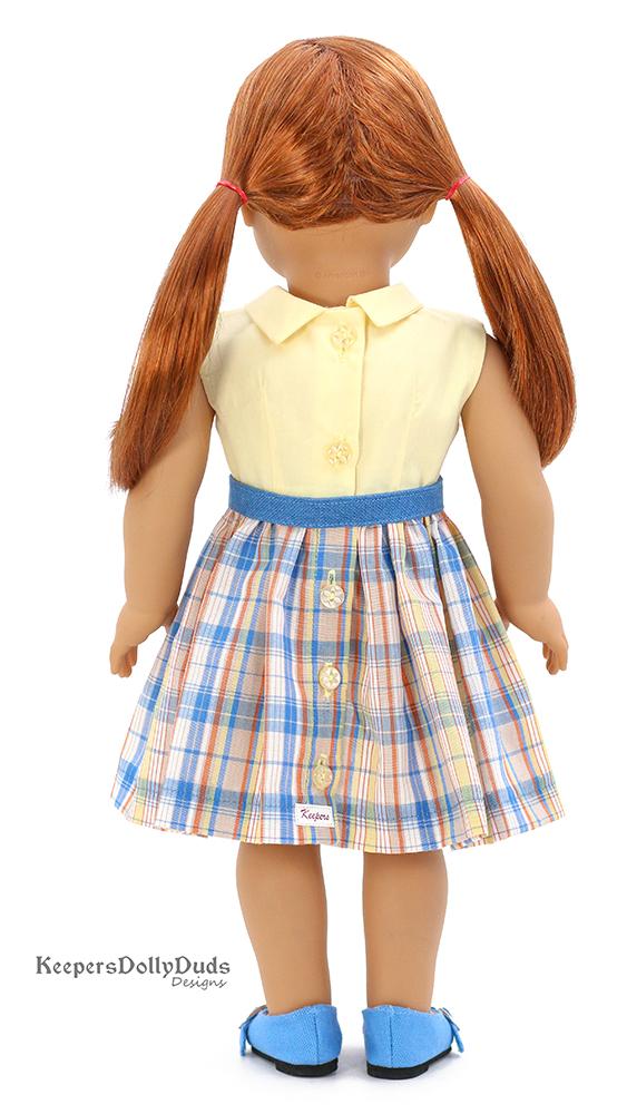 Keepers Dolly Duds Designs 18 Inch Historical May Day Parade 18" Doll Clothes Pattern Pixie Faire