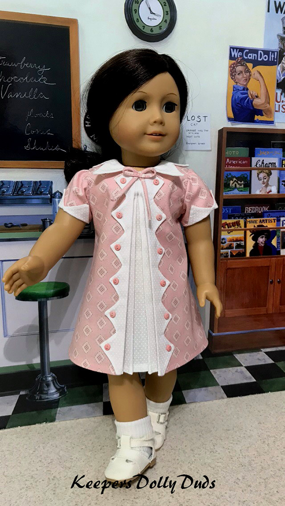 Keepers Dolly Duds Designs 18 Inch Historical Rising Star 18" Doll Clothes Pattern Pixie Faire