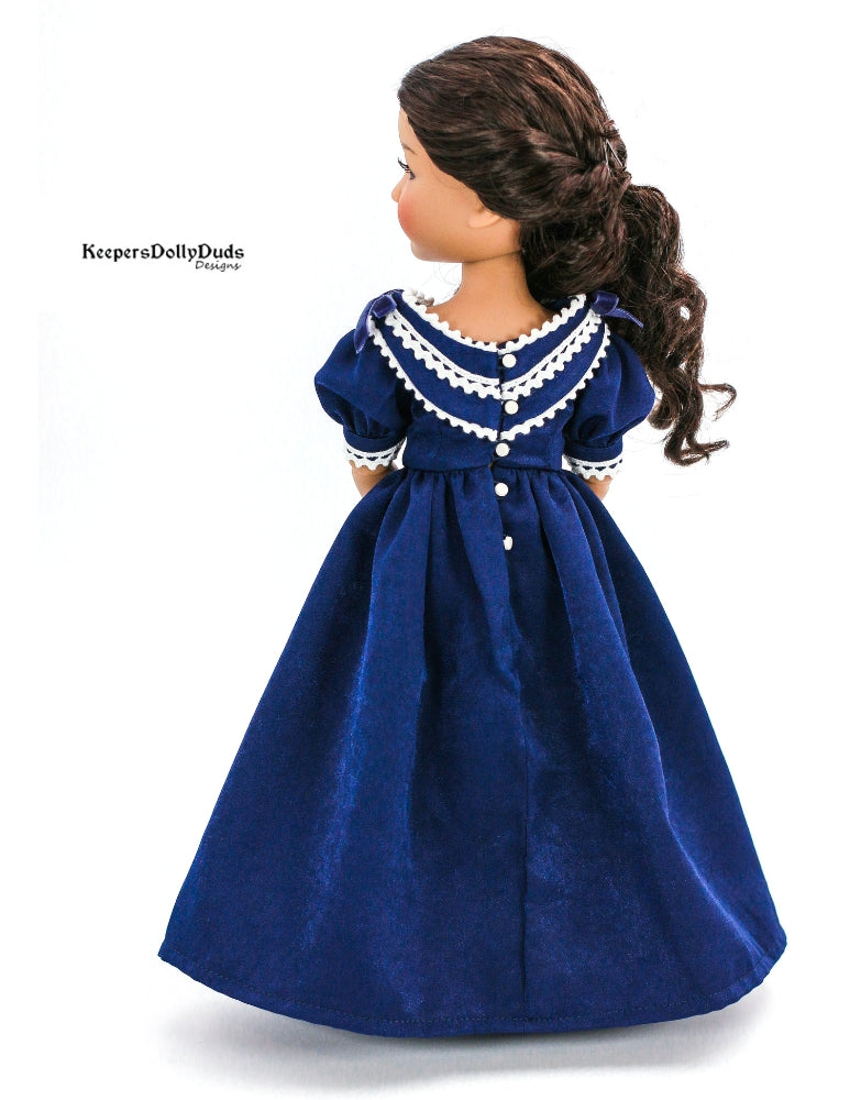 Keepers Dolly Duds Pixie Faire Ruby Red Fashion Friends Meg's Ball Gown Pattern for 15" Ruby Red Fashion Friends Dolls Pixie Faire