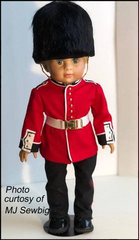 Koski Kreations 18 Inch Modern Military Prep School Uniform 18" Doll Clothes Pattern Pixie Faire