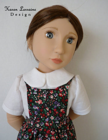 Karen Lorraine Design A Girl For All Time Tyrol 16" Doll Clothes Pattern For A Girl For All Time Dolls Pixie Faire