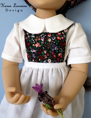 Karen Lorraine Design A Girl For All Time Tyrol 16" Doll Clothes Pattern For A Girl For All Time Dolls Pixie Faire