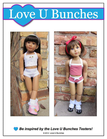 Love U Bunches Kidz n Cats Dainty Things Pattern for Kidz 'n' Cats Dolls Pixie Faire