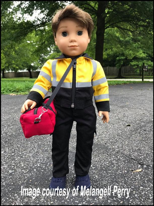 Koski Kreations 18 Inch Modern First Responder 18" Doll Clothes Pattern Pixie Faire