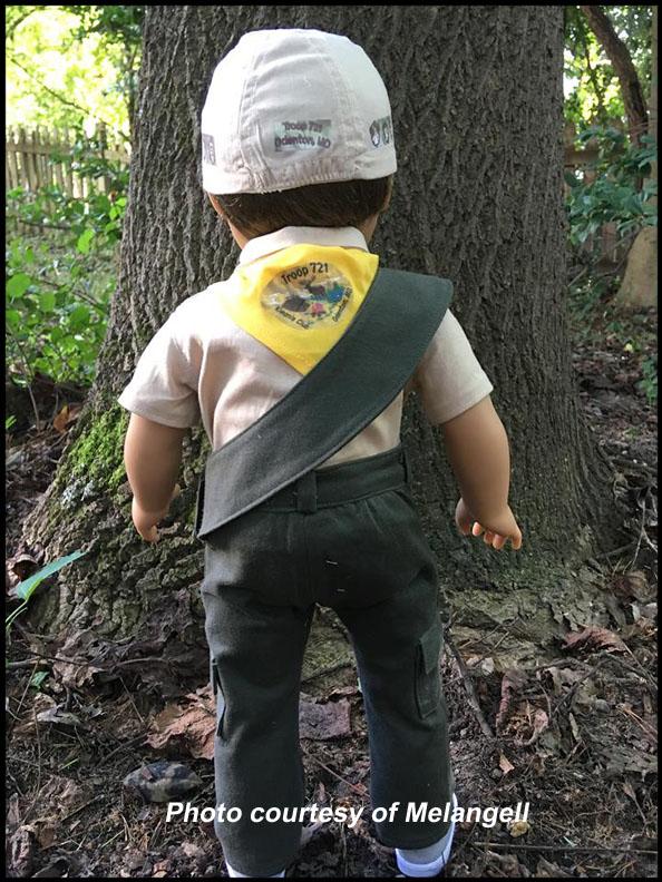 Koski Kreations 18 Inch Modern Boys Club Uniform 18" Doll Clothes Pattern Pixie Faire