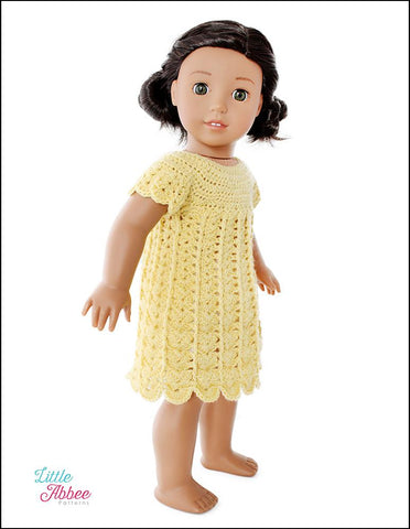 Little Abbee Crochet Sweater Dress Crochet Pattern Pixie Faire