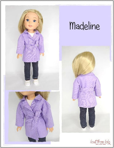 Love From Lola WellieWishers Madeline 14.5" Doll Clothes Pattern Pixie Faire