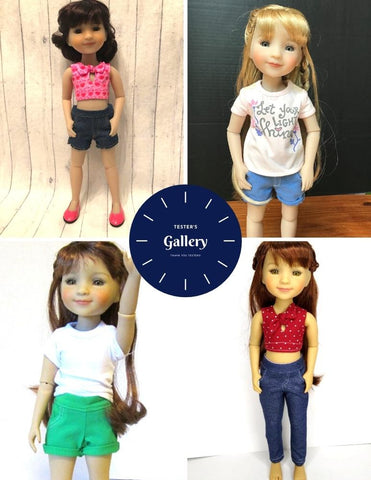 Liberty Jane Ruby Red Fashion Friends Jeans Bundle Pattern For 15" Ruby Red Fashion Friends Dolls Pixie Faire