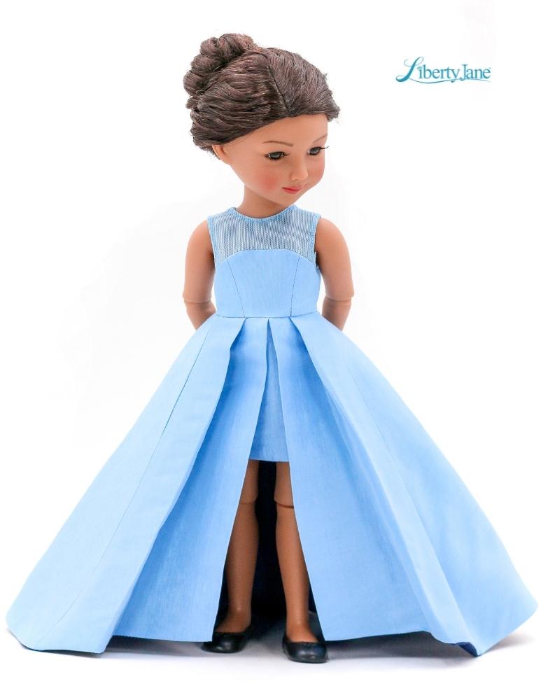 Liberty Jane Ruby Red Fashion Friends Opening Night Dress Doll Clothes Pattern For 15" Ruby Red Fashion Friends Dolls Pixie Faire