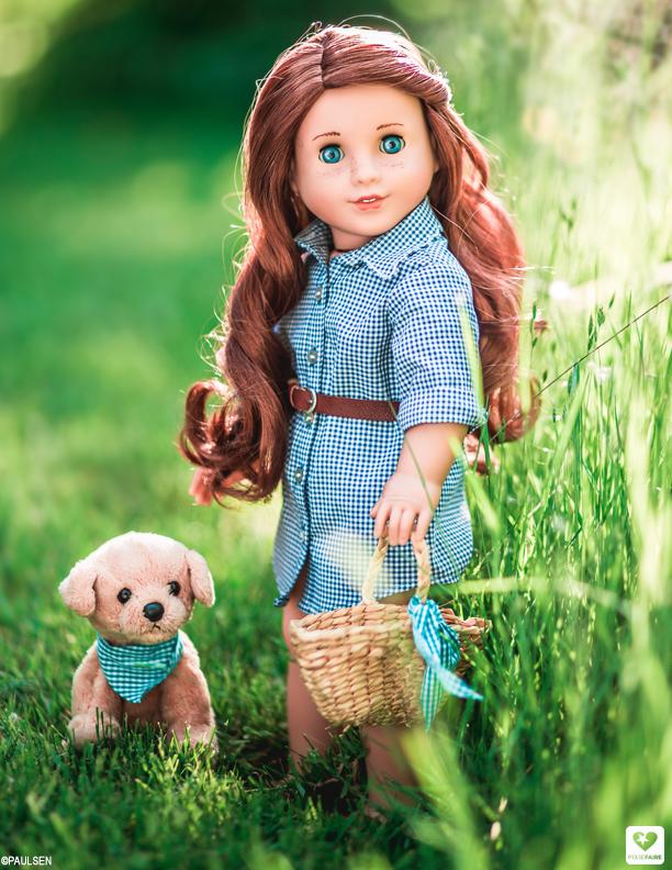 Liberty Jane 18 Inch Modern Button Up Shirt Bundle for Girls and Boys 18" Doll Clothes Pattern Pixie Faire
