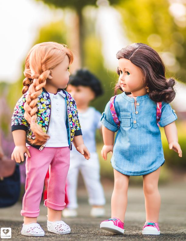 Jeans Bundle 18 inch Doll Clothes Pattern PDF Download