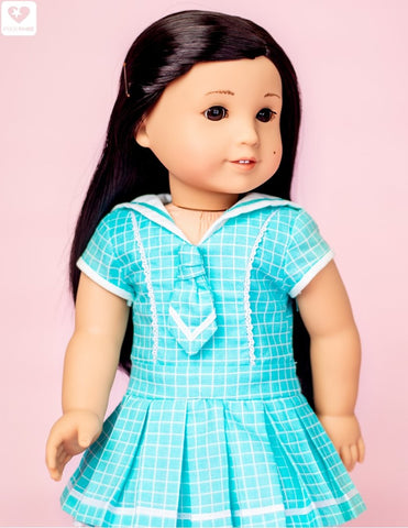 Liberty Jane 18 Inch Modern Cosplay Day Dress 18" Doll Clothes Pattern Pixie Faire