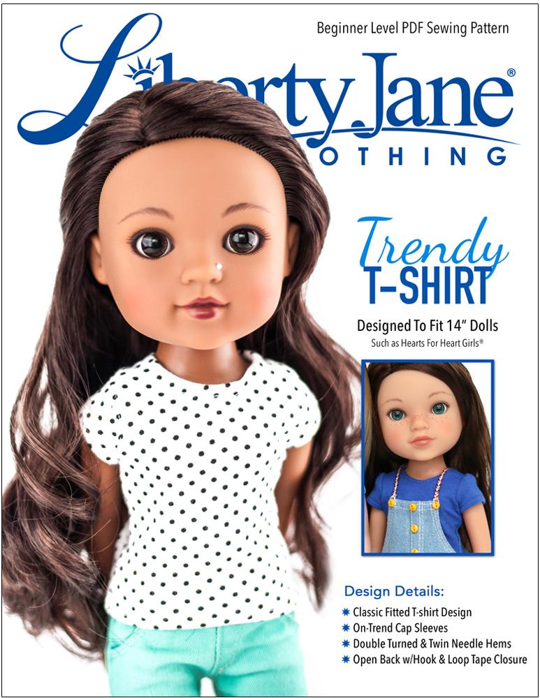 FREE T-Shirt Pattern for 13 -14 inch Dolls Hearts For Hearts Girls free-t-shirt-pattern-for-13-14-inch-dolls-hearts-for-hearts-girls