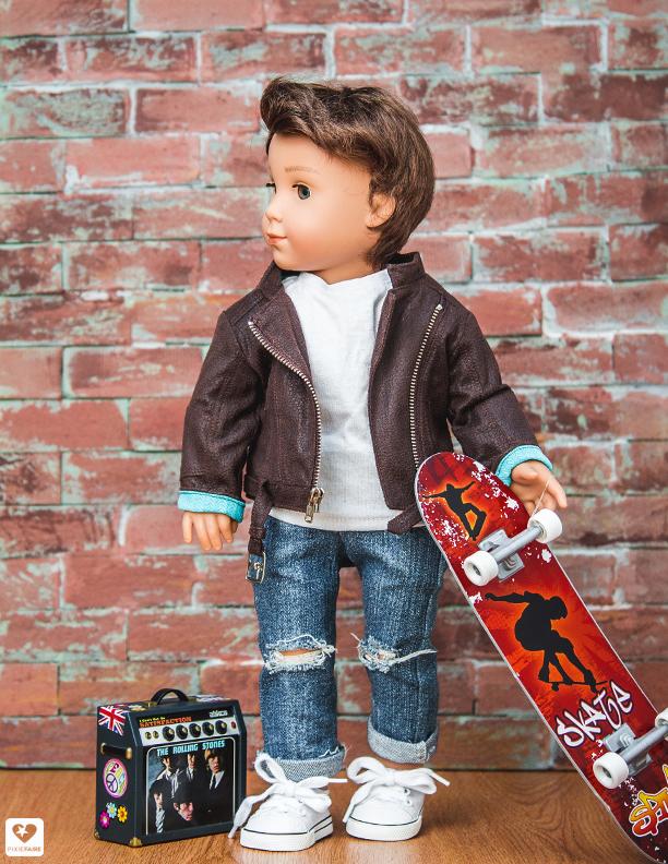 Liberty Jane 18 Inch Modern Jeans Bundle 18" Doll Clothes Pattern Pixie Faire