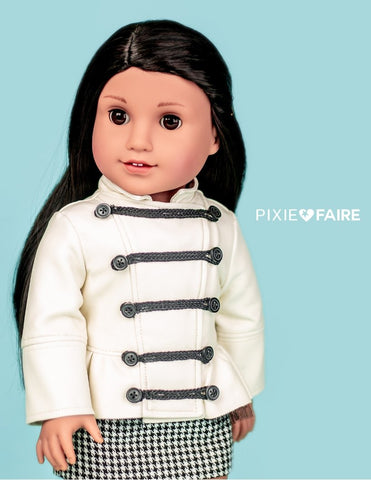 Liberty Jane 18 Inch Modern Snow Club Jacket 18" Dolls Pattern Pixie Faire
